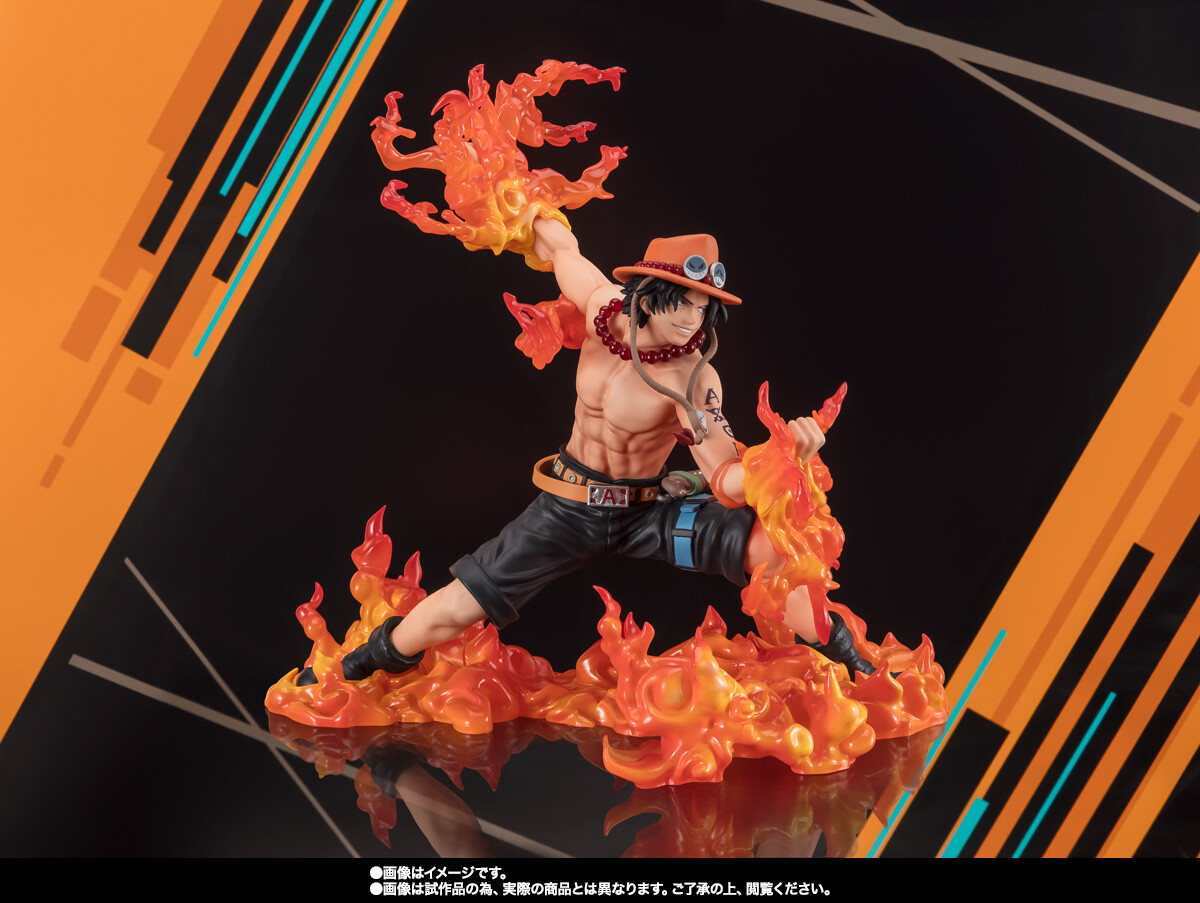 One Piece - Portgas D. Ace - Chou Gekisen -Extra Battle- - Figuarts ZERO - Bounty Rush 5th Anniversary (Bandai Spirits) photo 4