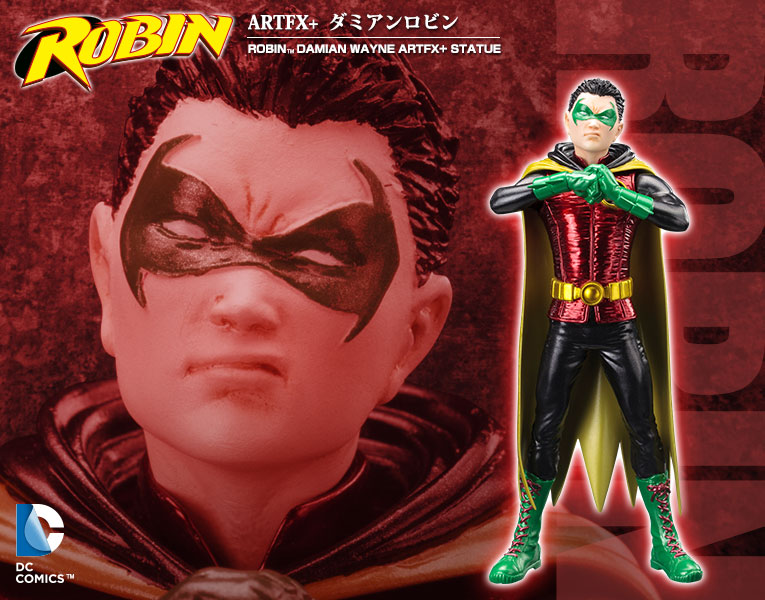 Batman - Robin - ARTFX+ - DC Comics New 52 ARTFX+ - 1/10 - Damian Wayne (Atelier Bamboo, Kotobukiya) photo 14
