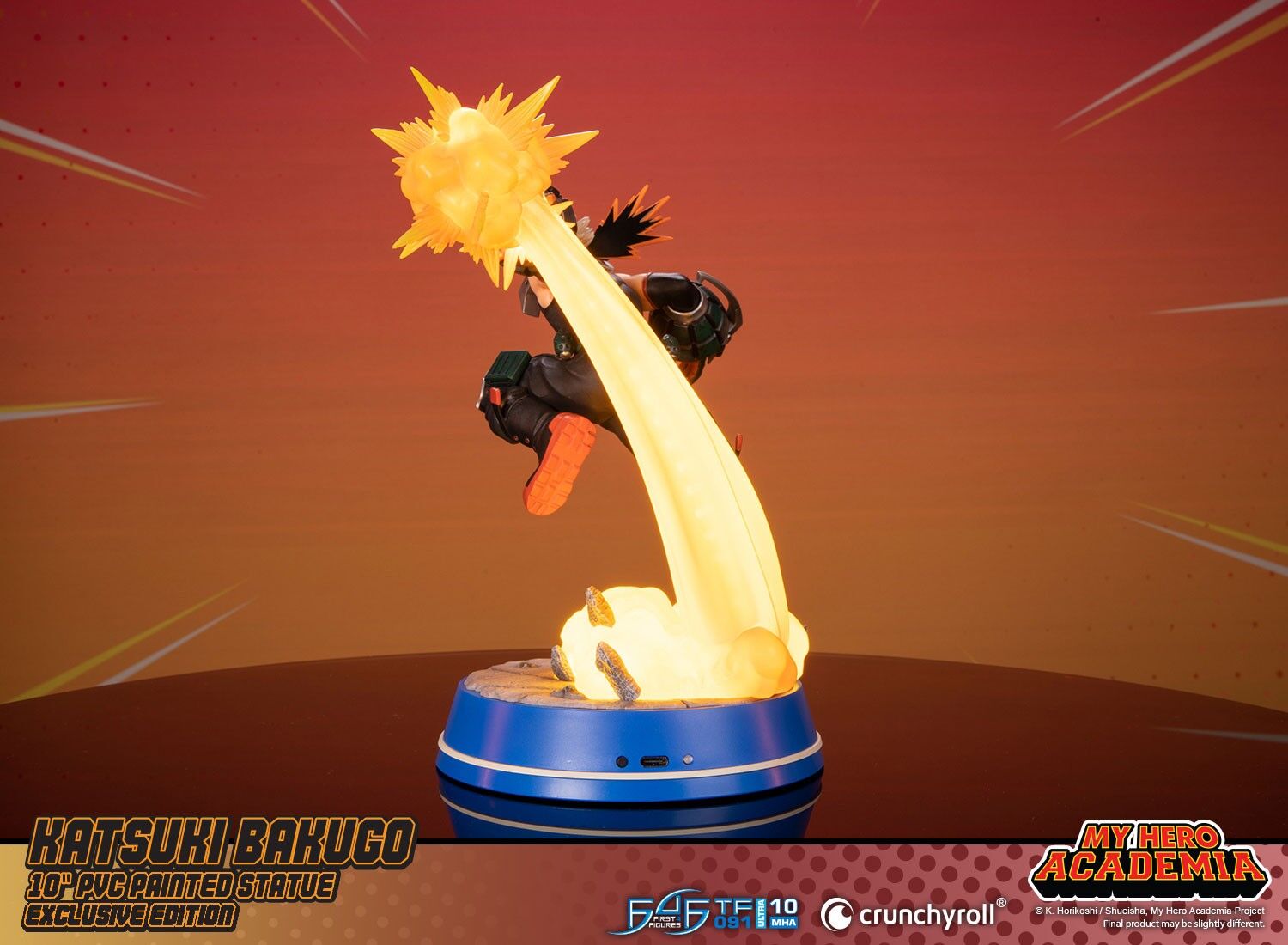 Boku no Hero Academia - Bakugo Katsuki - True Form Ultra  (TF091|10MHA) - Exclusive Edition (First 4 Figures) photo 23