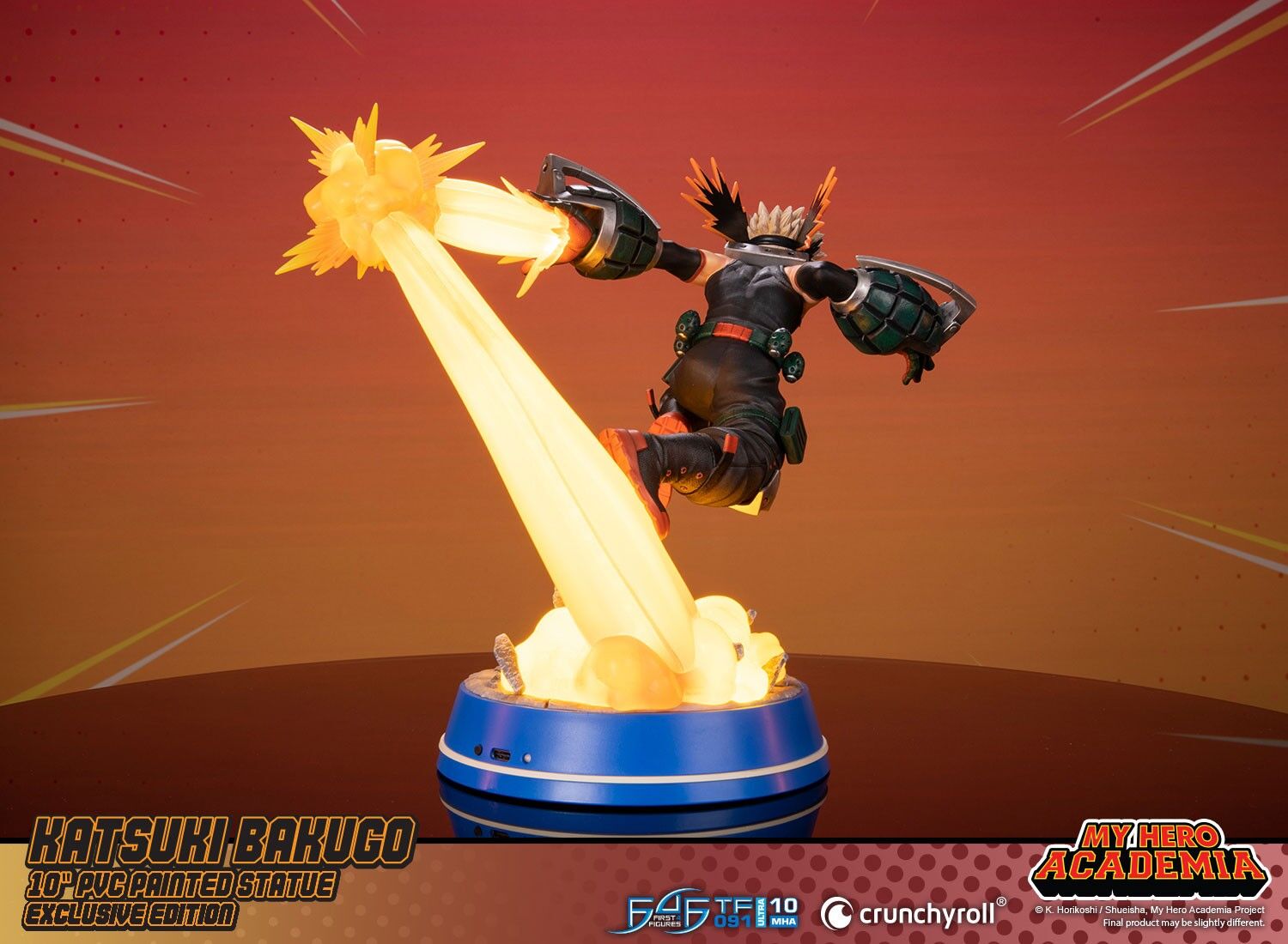 Boku no Hero Academia - Bakugo Katsuki - True Form Ultra  (TF091|10MHA) - Exclusive Edition (First 4 Figures) photo 24