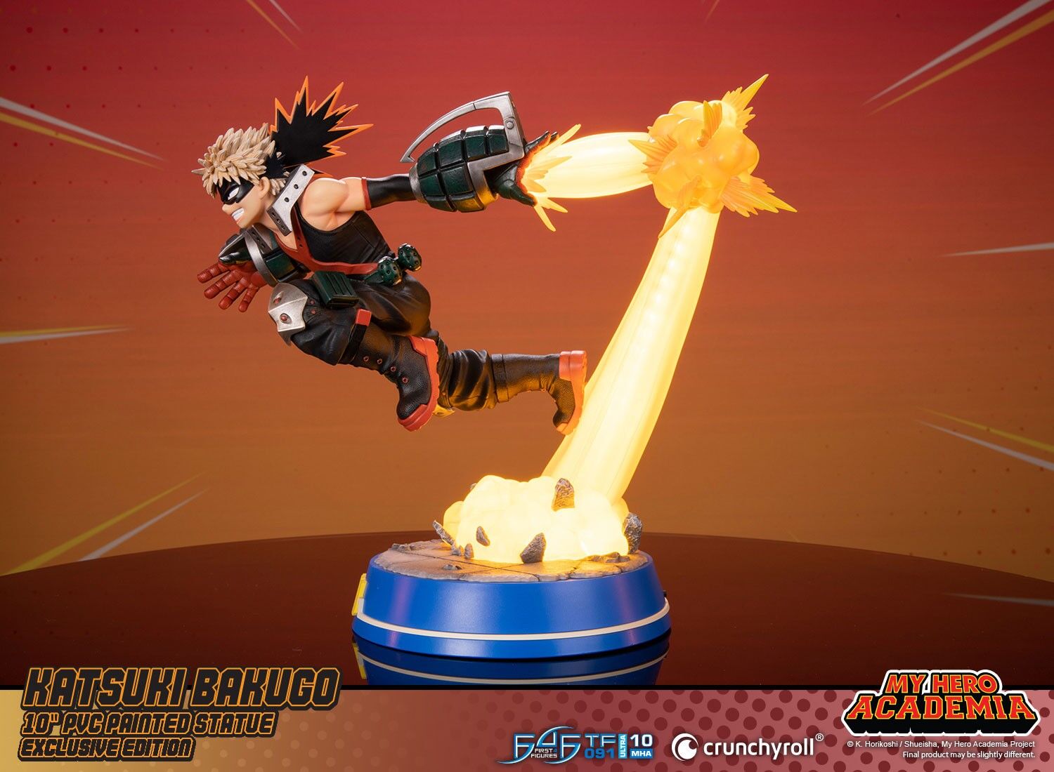 Boku no Hero Academia - Bakugo Katsuki - True Form Ultra  (TF091|10MHA) - Exclusive Edition (First 4 Figures) photo 26