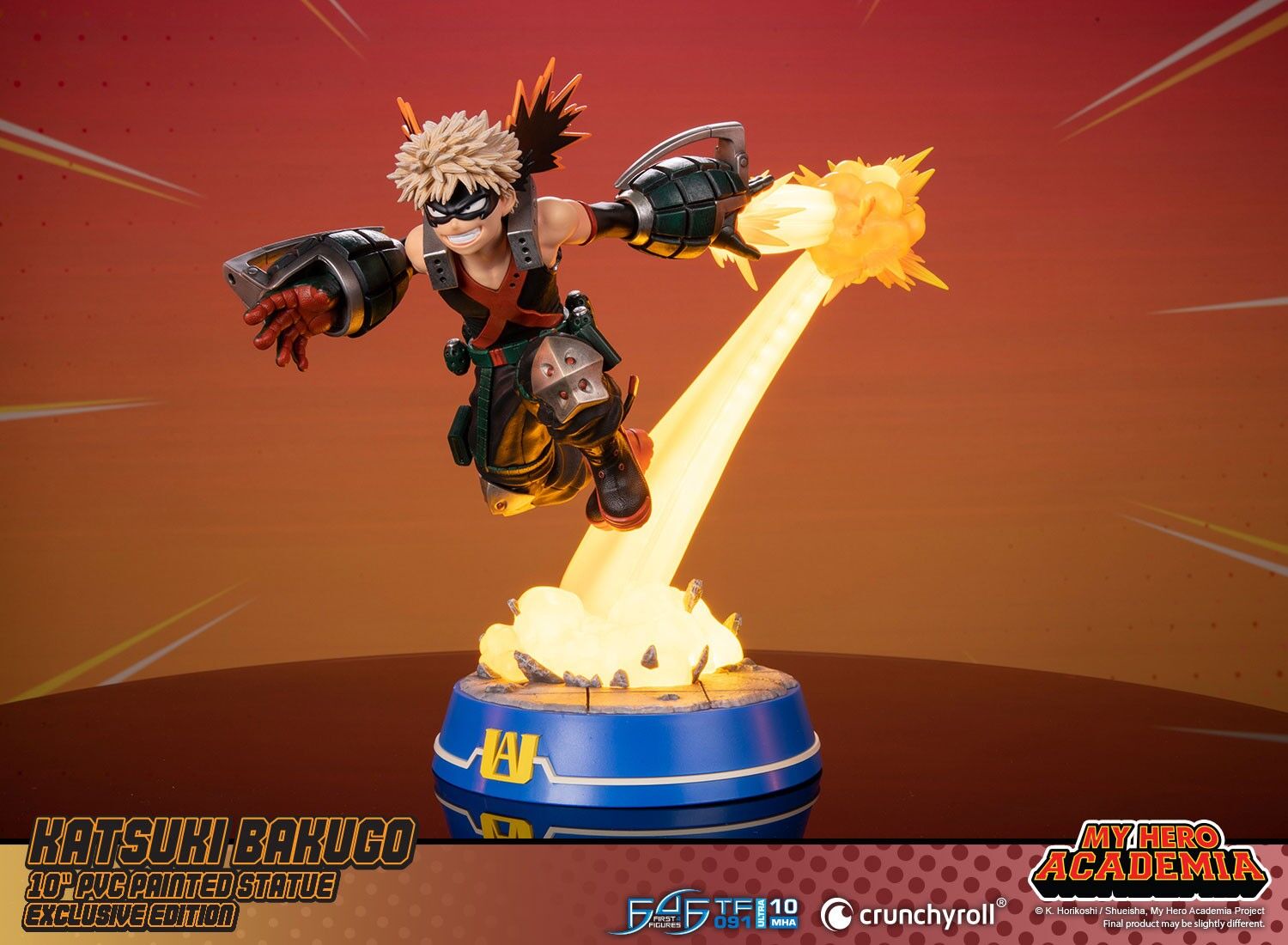 Boku no Hero Academia - Bakugo Katsuki - True Form Ultra  (TF091|10MHA) - Exclusive Edition (First 4 Figures) photo 27