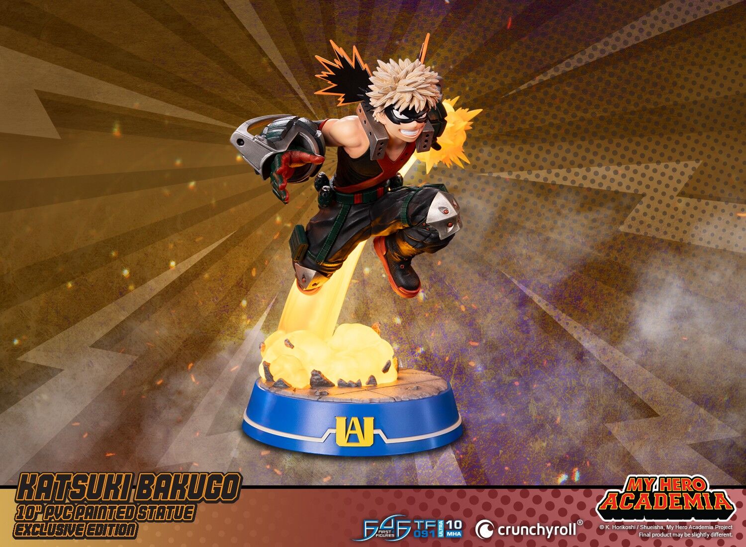 Boku no Hero Academia - Bakugo Katsuki - True Form Ultra  (TF091|10MHA) - Exclusive Edition (First 4 Figures) photo 28