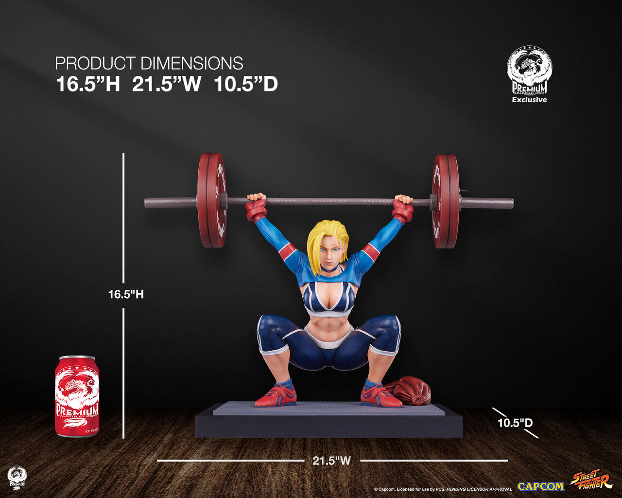 Street Fighter - Cammy - Gym/Fitness/Powerlifting - 1/4 - SF6 (Premium Collectibles Studio) photo 9