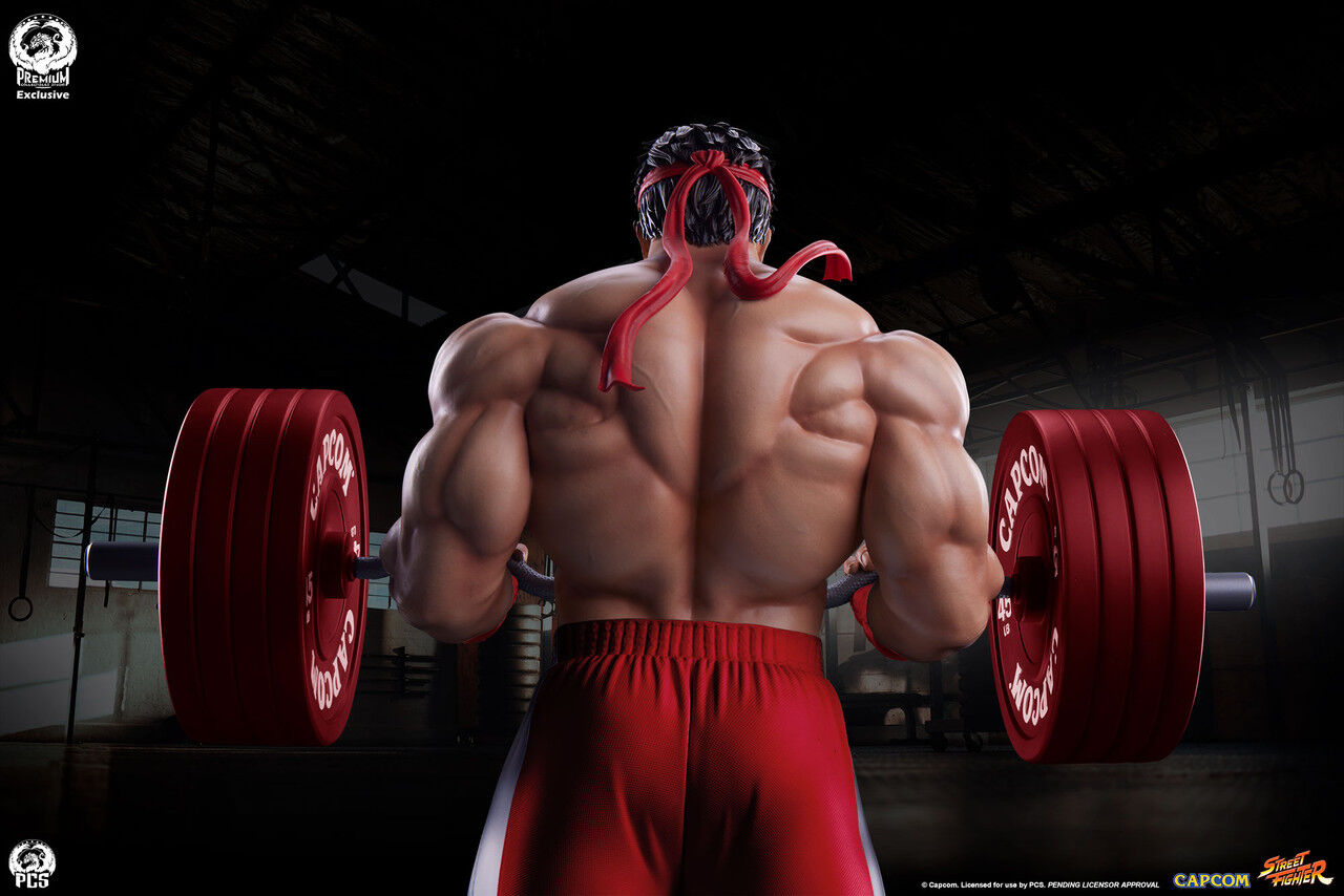 Street Fighter - Ryu - Gym/Fitness/Powerlifting - 1/4 - Classic (Premium Collectibles Studio) photo 4