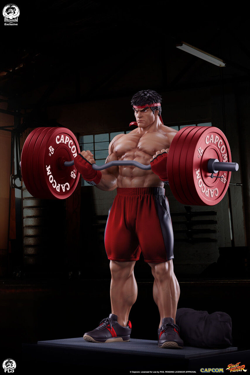 Street Fighter - Ryu - Gym/Fitness/Powerlifting - 1/4 - Classic (Premium Collectibles Studio) photo 5
