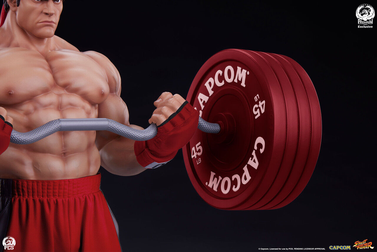 Street Fighter - Ryu - Gym/Fitness/Powerlifting - 1/4 - Classic (Premium Collectibles Studio) photo 11