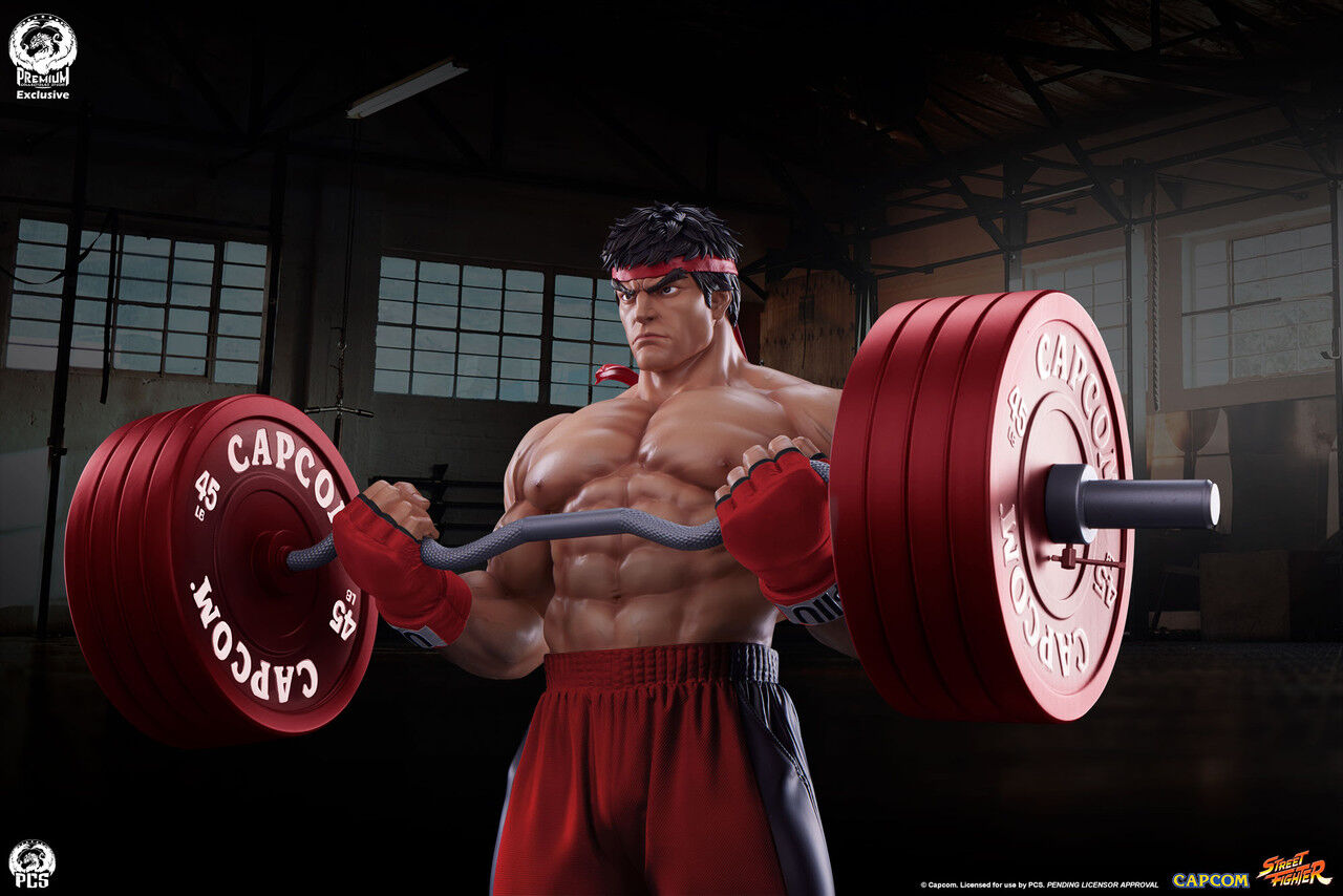 Street Fighter - Ryu - Gym/Fitness/Powerlifting - 1/4 - Classic (Premium Collectibles Studio) photo 14