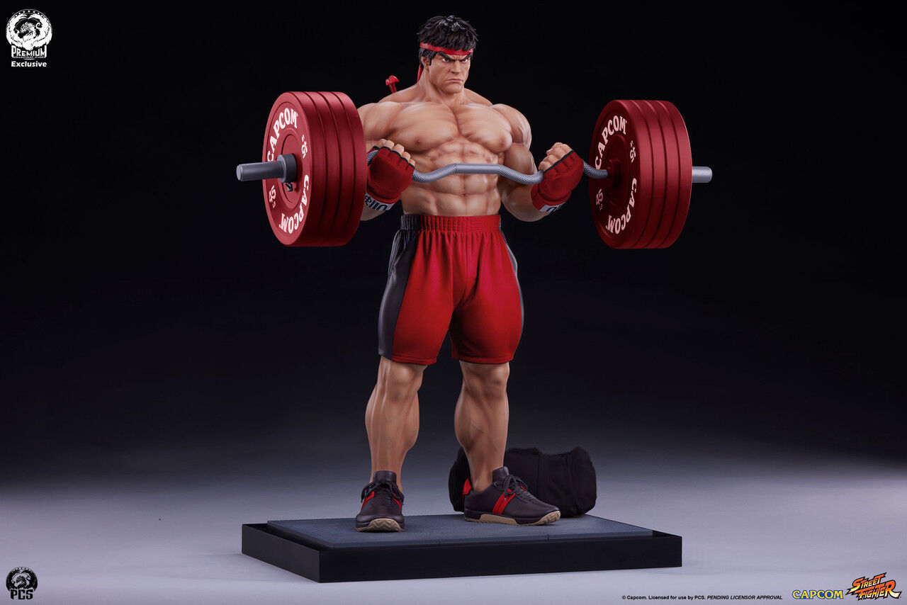 Street Fighter - Ryu - Gym/Fitness/Powerlifting - 1/4 - Classic (Premium Collectibles Studio) photo 16