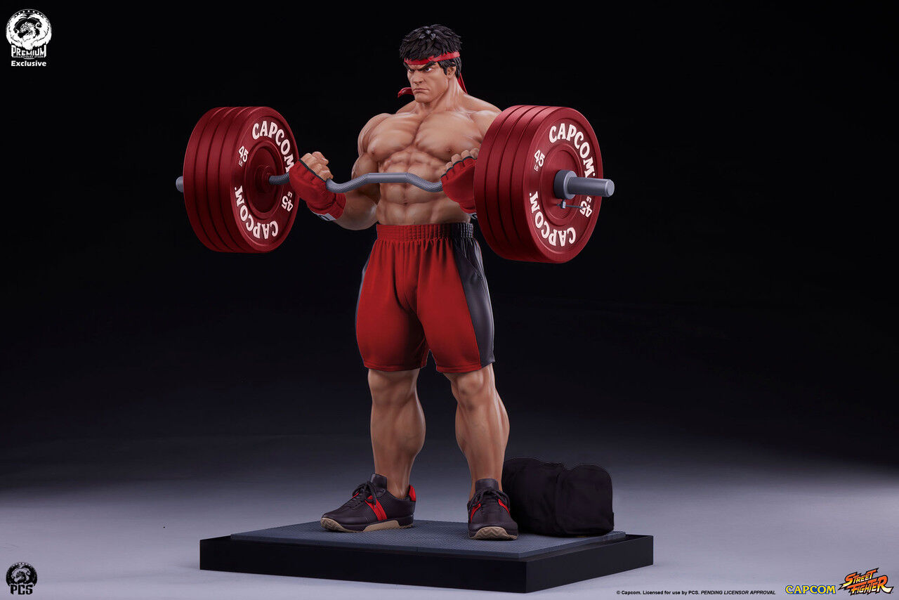 Street Fighter - Ryu - Gym/Fitness/Powerlifting - 1/4 - Classic (Premium Collectibles Studio) photo 21