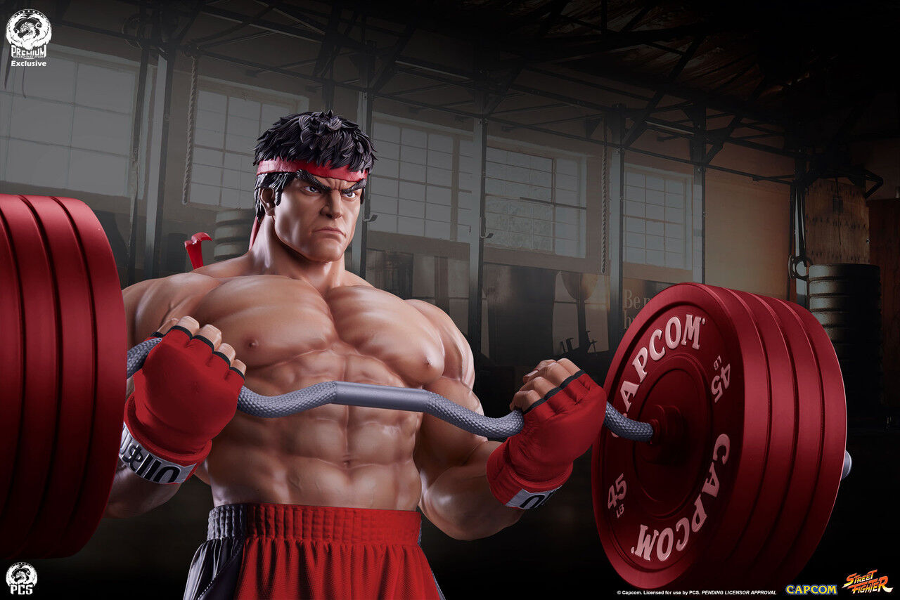Street Fighter - Ryu - Gym/Fitness/Powerlifting - 1/4 - Classic (Premium Collectibles Studio) photo 23
