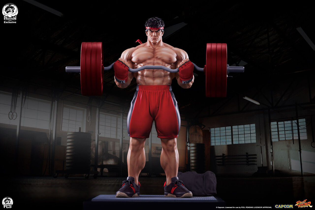 Street Fighter - Ryu - Gym/Fitness/Powerlifting - 1/4 - Classic (Premium Collectibles Studio) photo 24