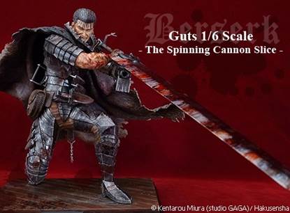Berserk - Guts - 1/6 - The Spinning Cannon Slice (Art of War) photo 16