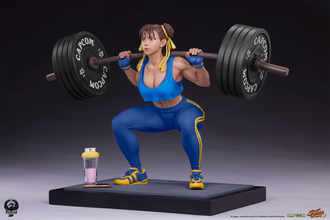 Street Fighter - Chun-Li - Gym/Fitness/Powerlifting - 1/4 - Alpha Edition (Premium Collectibles Studio) photo 3