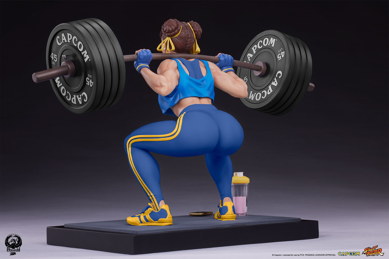 Street Fighter - Chun-Li - Gym/Fitness/Powerlifting - 1/4 - Alpha Edition (Premium Collectibles Studio) photo 4