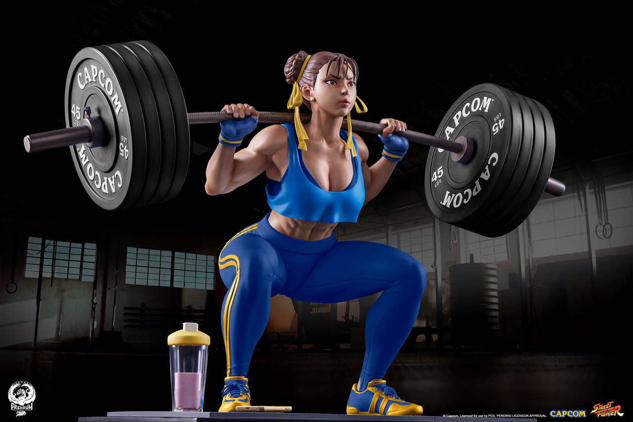Street Fighter - Chun-Li - Gym/Fitness/Powerlifting - 1/4 - Alpha Edition (Premium Collectibles Studio) photo 5