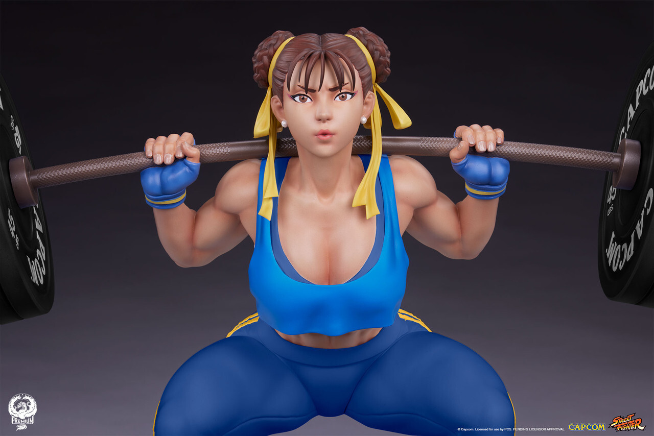 Street Fighter - Chun-Li - Gym/Fitness/Powerlifting - 1/4 - Alpha Edition (Premium Collectibles Studio) photo 8