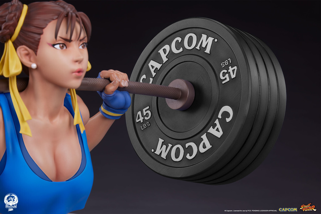 Street Fighter - Chun-Li - Gym/Fitness/Powerlifting - 1/4 - Alpha Edition (Premium Collectibles Studio) photo 9