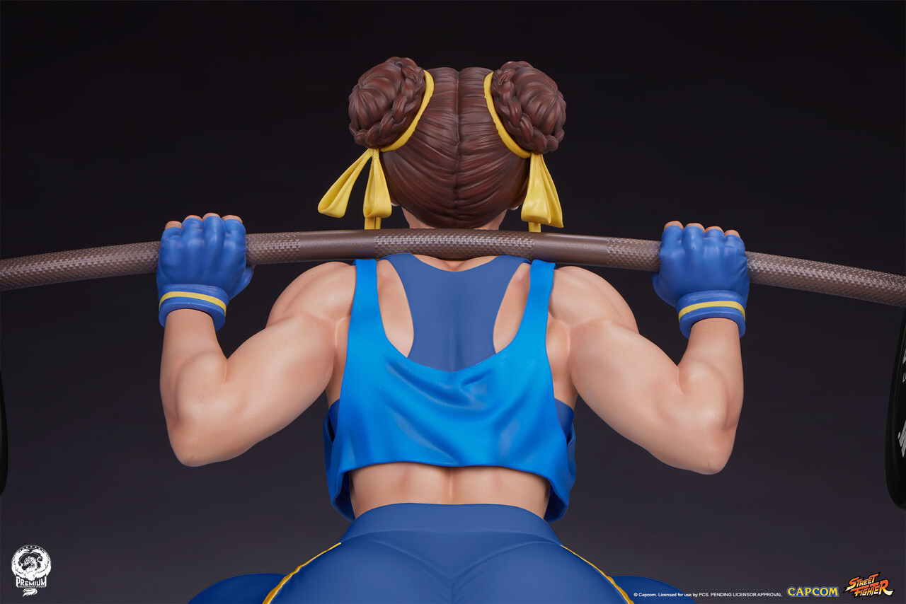 Street Fighter - Chun-Li - Gym/Fitness/Powerlifting - 1/4 - Alpha Edition (Premium Collectibles Studio) photo 10