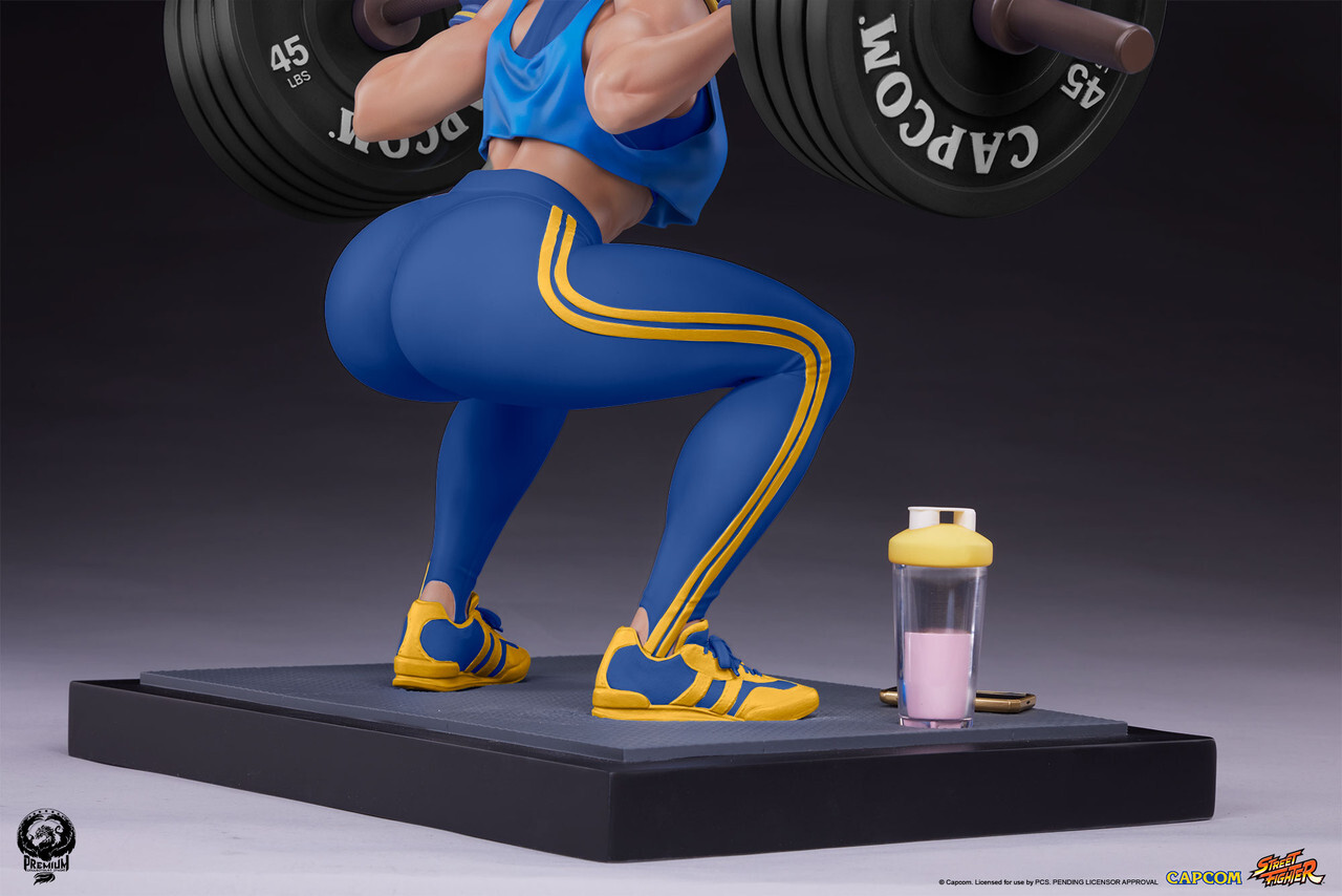 Street Fighter - Chun-Li - Gym/Fitness/Powerlifting - 1/4 - Alpha Edition (Premium Collectibles Studio) photo 11