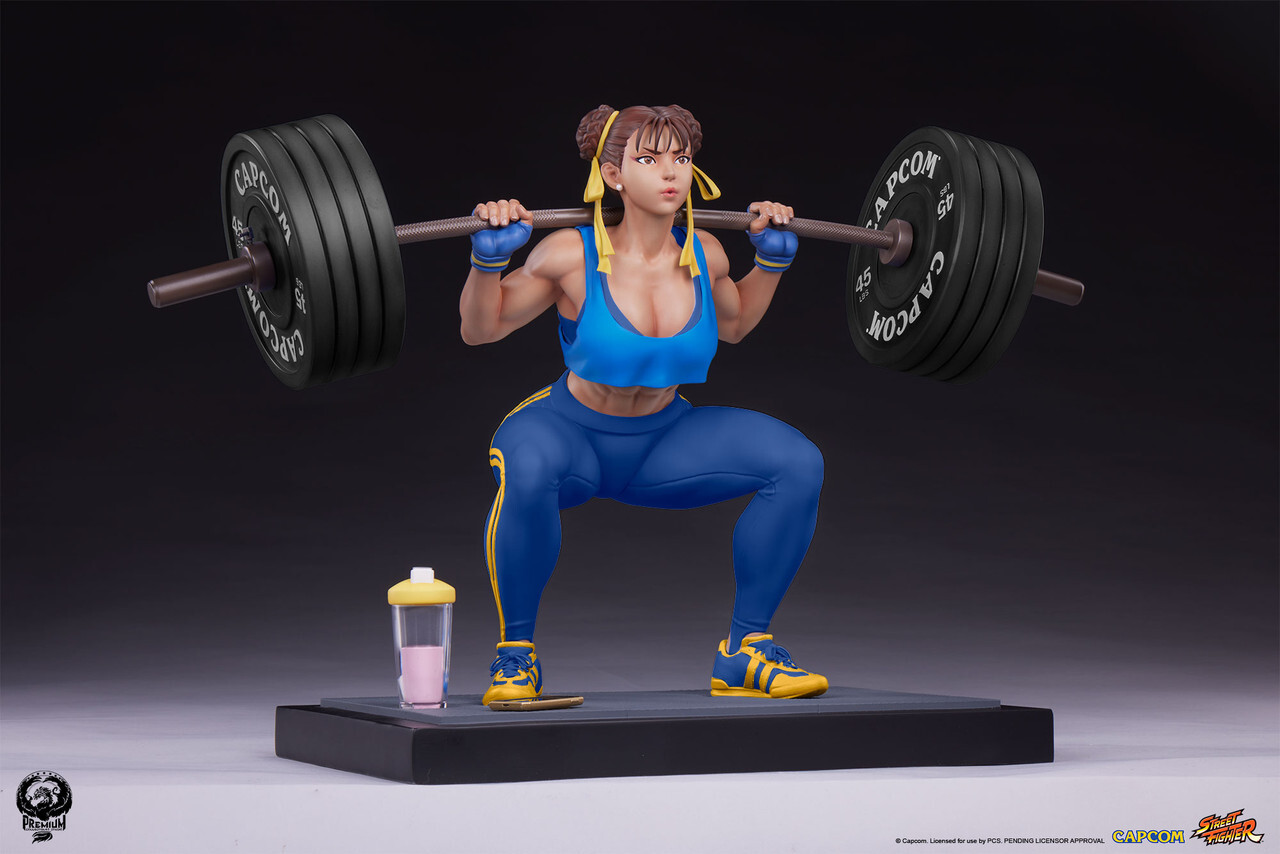 Street Fighter - Chun-Li - Gym/Fitness/Powerlifting - 1/4 - Alpha Edition (Premium Collectibles Studio) photo 13