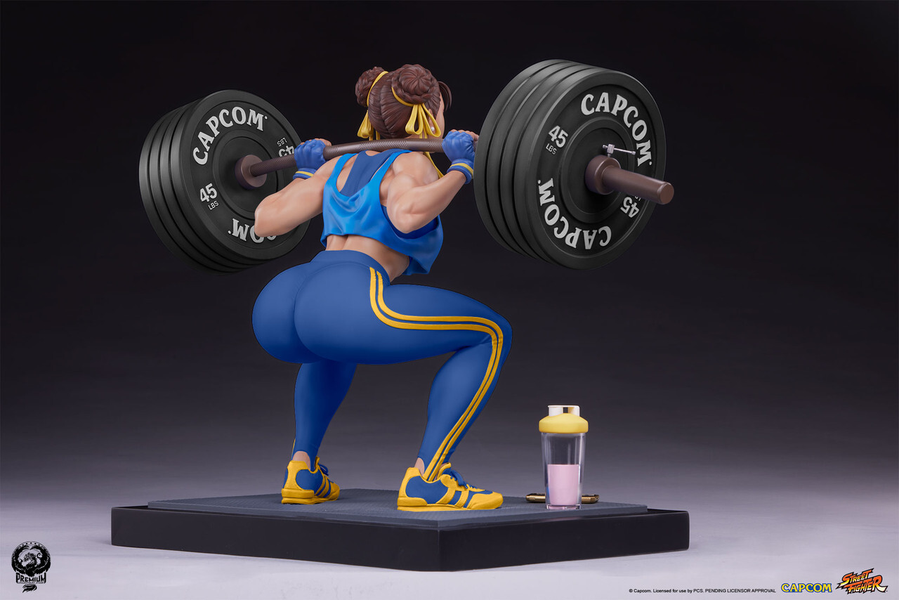 Street Fighter - Chun-Li - Gym/Fitness/Powerlifting - 1/4 - Alpha Edition (Premium Collectibles Studio) photo 14