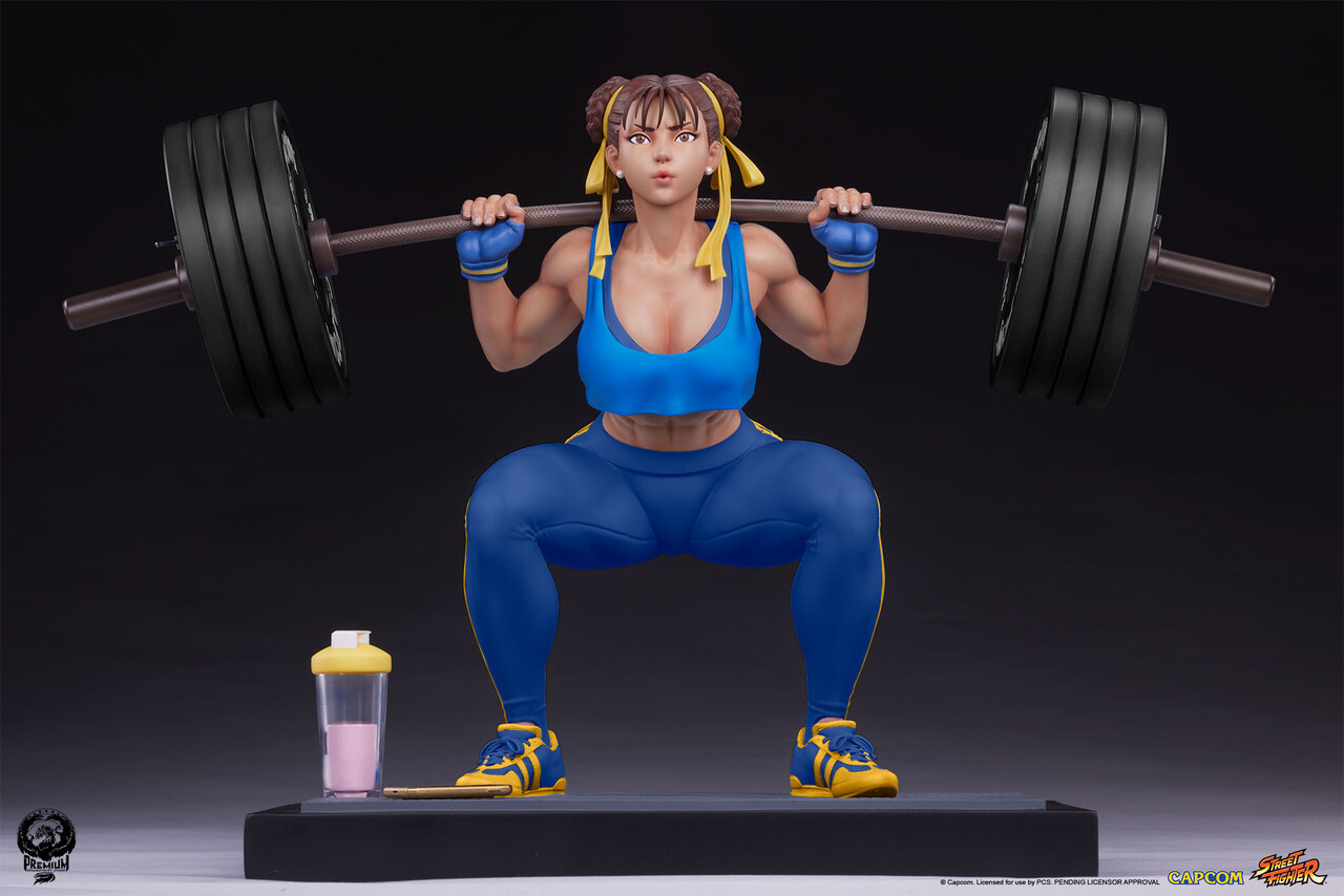 Street Fighter - Chun-Li - Gym/Fitness/Powerlifting - 1/4 - Alpha Edition (Premium Collectibles Studio) photo 15