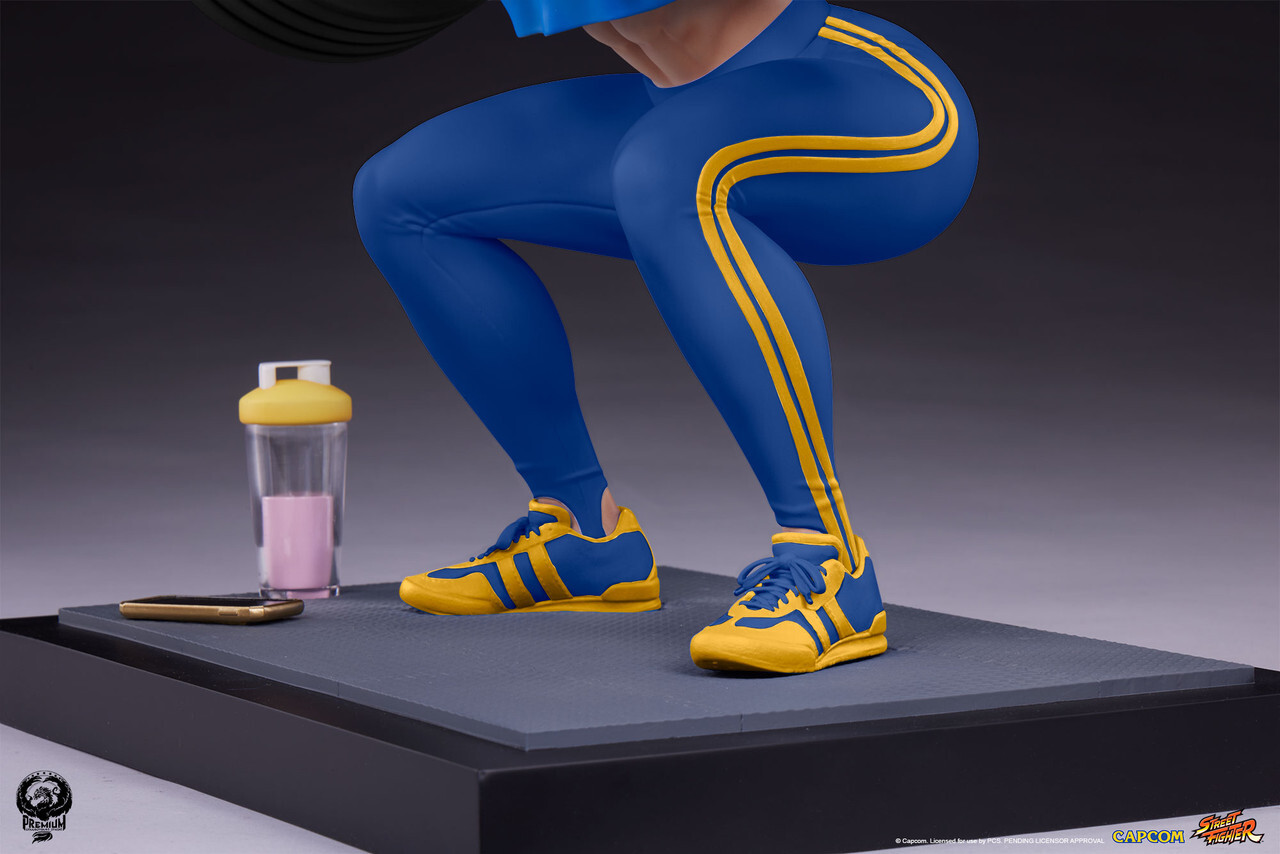 Street Fighter - Chun-Li - Gym/Fitness/Powerlifting - 1/4 - Alpha Edition (Premium Collectibles Studio) photo 18