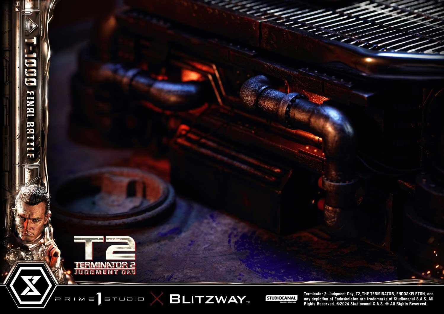 Terminator 2: Judgment Day - T-1000 - Museum Masterline Series (MMT2-03DX) - 1/3 - DX Version, Final Battle (Blitzway, Prime 1 Studio) photo 3