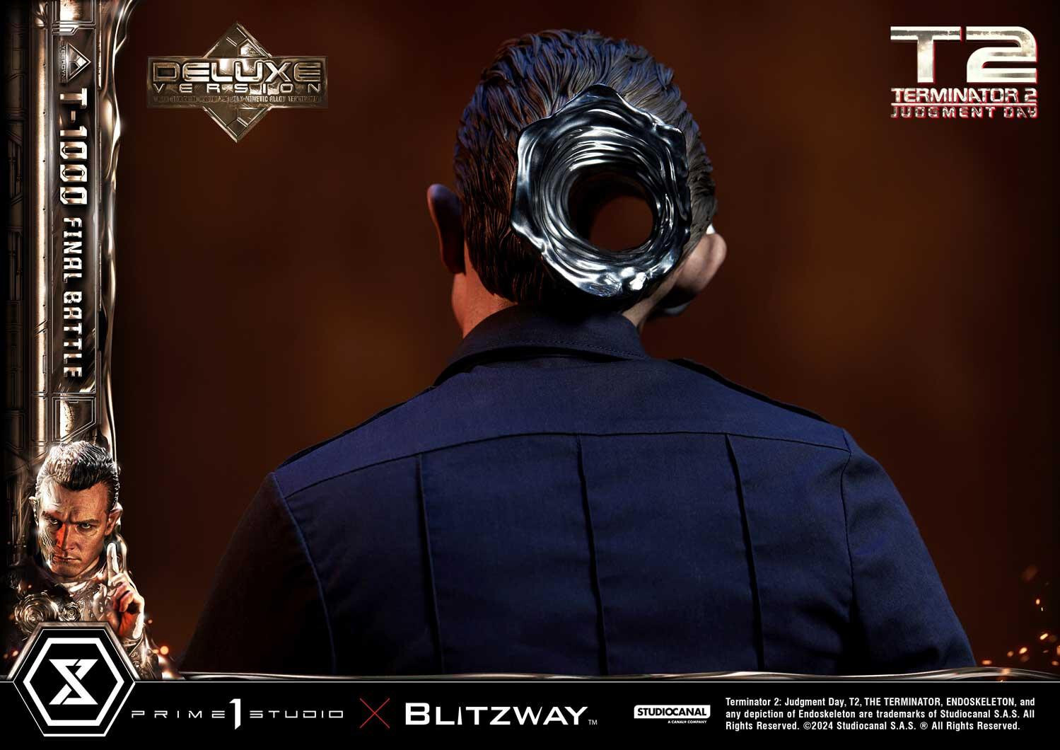 Terminator 2: Judgment Day - T-1000 - Museum Masterline Series (MMT2-03DX) - 1/3 - DX Version, Final Battle (Blitzway, Prime 1 Studio) photo 11