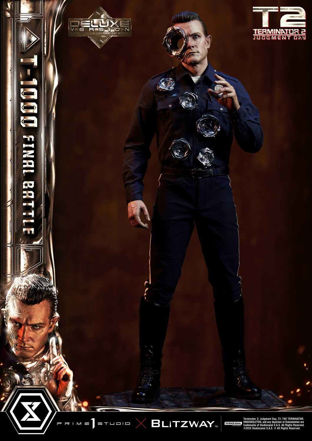 Terminator 2: Judgment Day - T-1000 - Museum Masterline Series (MMT2-03DX) - 1/3 - DX Version, Final Battle (Blitzway, Prime 1 Studio) photo 18