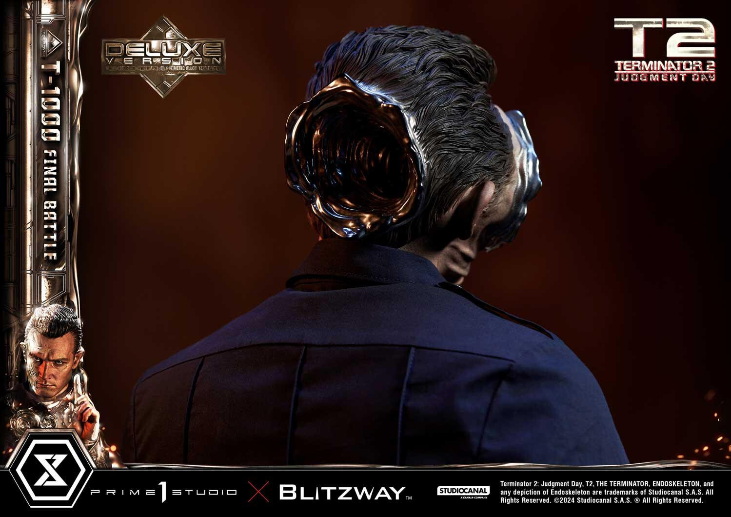 Terminator 2: Judgment Day - T-1000 - Museum Masterline Series (MMT2-03DX) - 1/3 - DX Version, Final Battle (Blitzway, Prime 1 Studio) photo 23