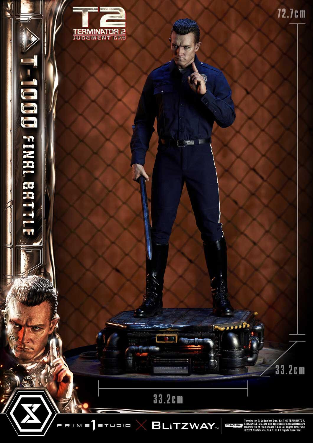 Terminator 2: Judgment Day - T-1000 - Museum Masterline Series (MMT2-03DX) - 1/3 - DX Version, Final Battle (Blitzway, Prime 1 Studio) photo 31