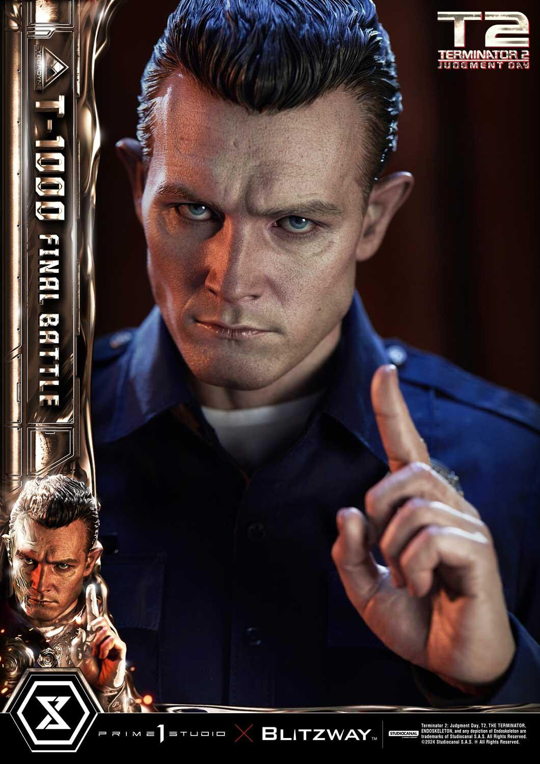 Terminator 2: Judgment Day - T-1000 - Museum Masterline Series (MMT2-03DX) - 1/3 - DX Version, Final Battle (Blitzway, Prime 1 Studio) photo 34
