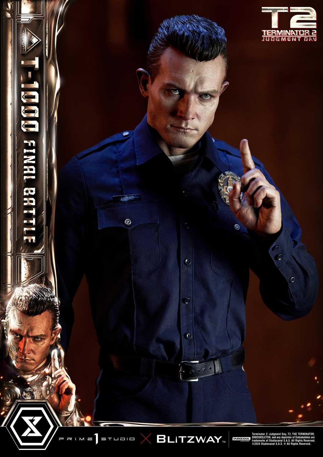 Terminator 2: Judgment Day - T-1000 - Museum Masterline Series (MMT2-03DX) - 1/3 - DX Version, Final Battle (Blitzway, Prime 1 Studio) photo 35