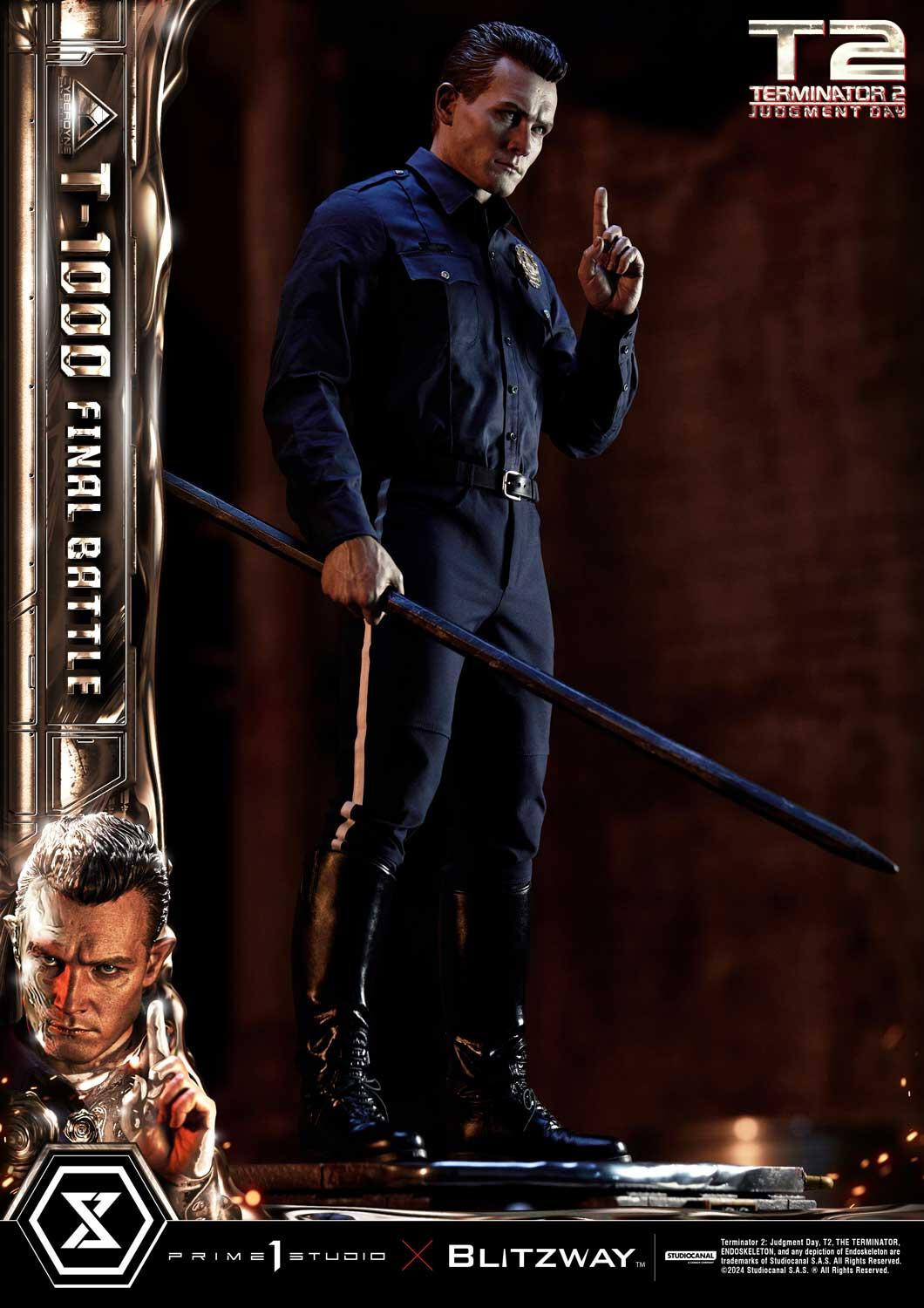 Terminator 2: Judgment Day - T-1000 - Museum Masterline Series (MMT2-03DX) - 1/3 - DX Version, Final Battle (Blitzway, Prime 1 Studio) photo 36