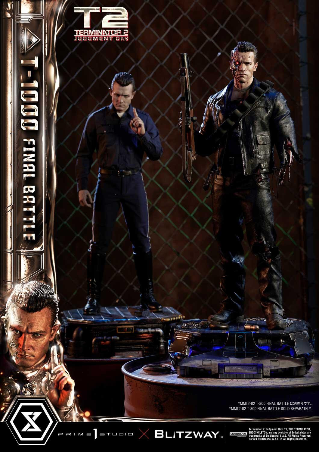 Terminator 2: Judgment Day - T-1000 - Museum Masterline Series (MMT2-03DX) - 1/3 - DX Version, Final Battle (Blitzway, Prime 1 Studio) photo 40