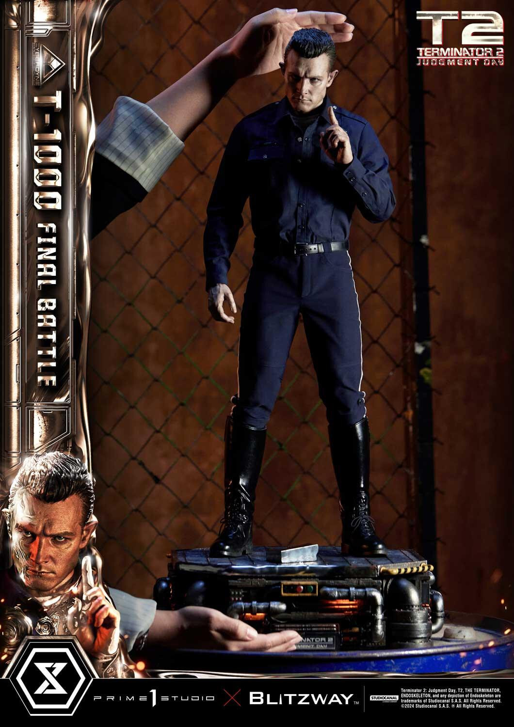 Terminator 2: Judgment Day - T-1000 - Museum Masterline Series (MMT2-03DX) - 1/3 - DX Version, Final Battle (Blitzway, Prime 1 Studio) photo 43