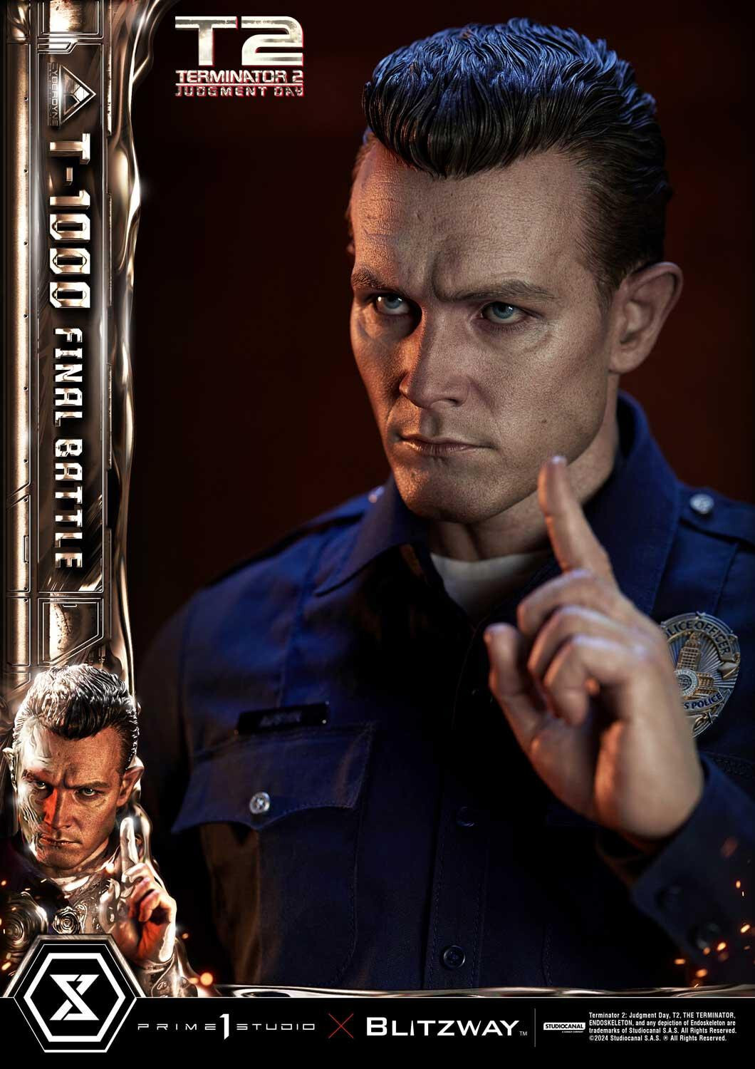 Terminator 2: Judgment Day - T-1000 - Museum Masterline Series (MMT2-03DX) - 1/3 - DX Version, Final Battle (Blitzway, Prime 1 Studio) photo 46