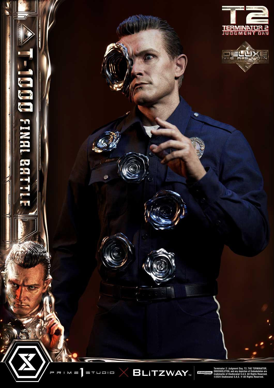 Terminator 2: Judgment Day - T-1000 - Museum Masterline Series (MMT2-03DXS) - 1/3 - DX Bonus Version, Final Battle (Blitzway, Prime 1 Studio) photo 2