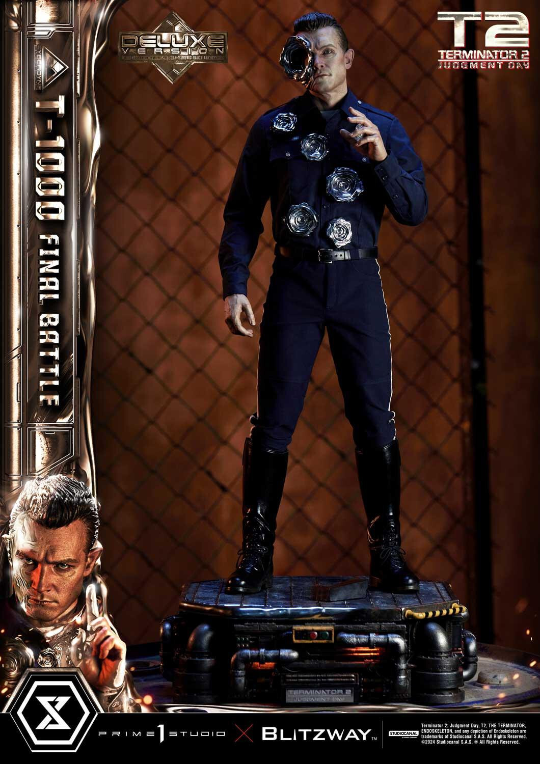 Terminator 2: Judgment Day - T-1000 - Museum Masterline Series (MMT2-03DXS) - 1/3 - DX Bonus Version, Final Battle (Blitzway, Prime 1 Studio) photo 7