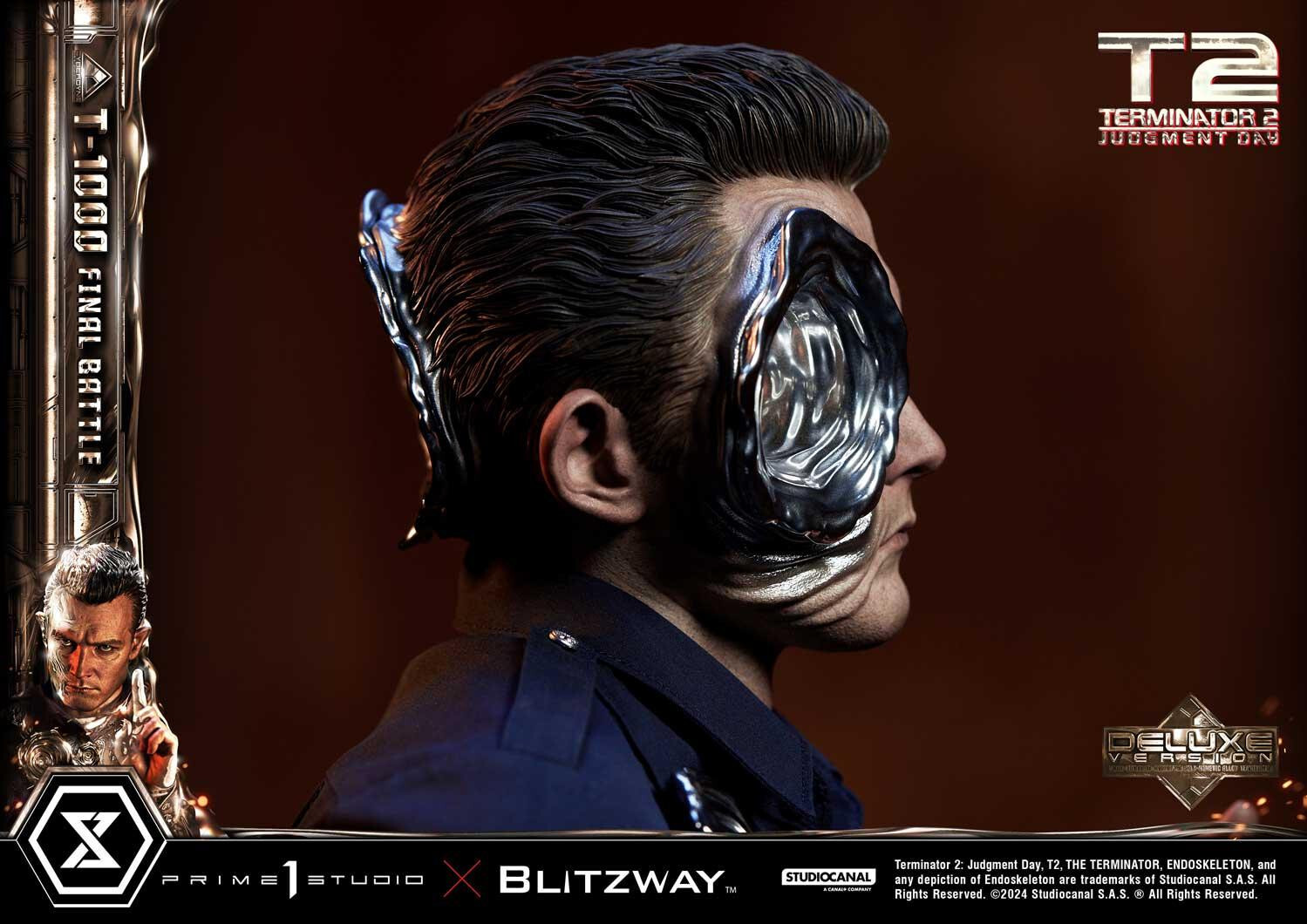 Terminator 2: Judgment Day - T-1000 - Museum Masterline Series (MMT2-03DXS) - 1/3 - DX Bonus Version, Final Battle (Blitzway, Prime 1 Studio) photo 17
