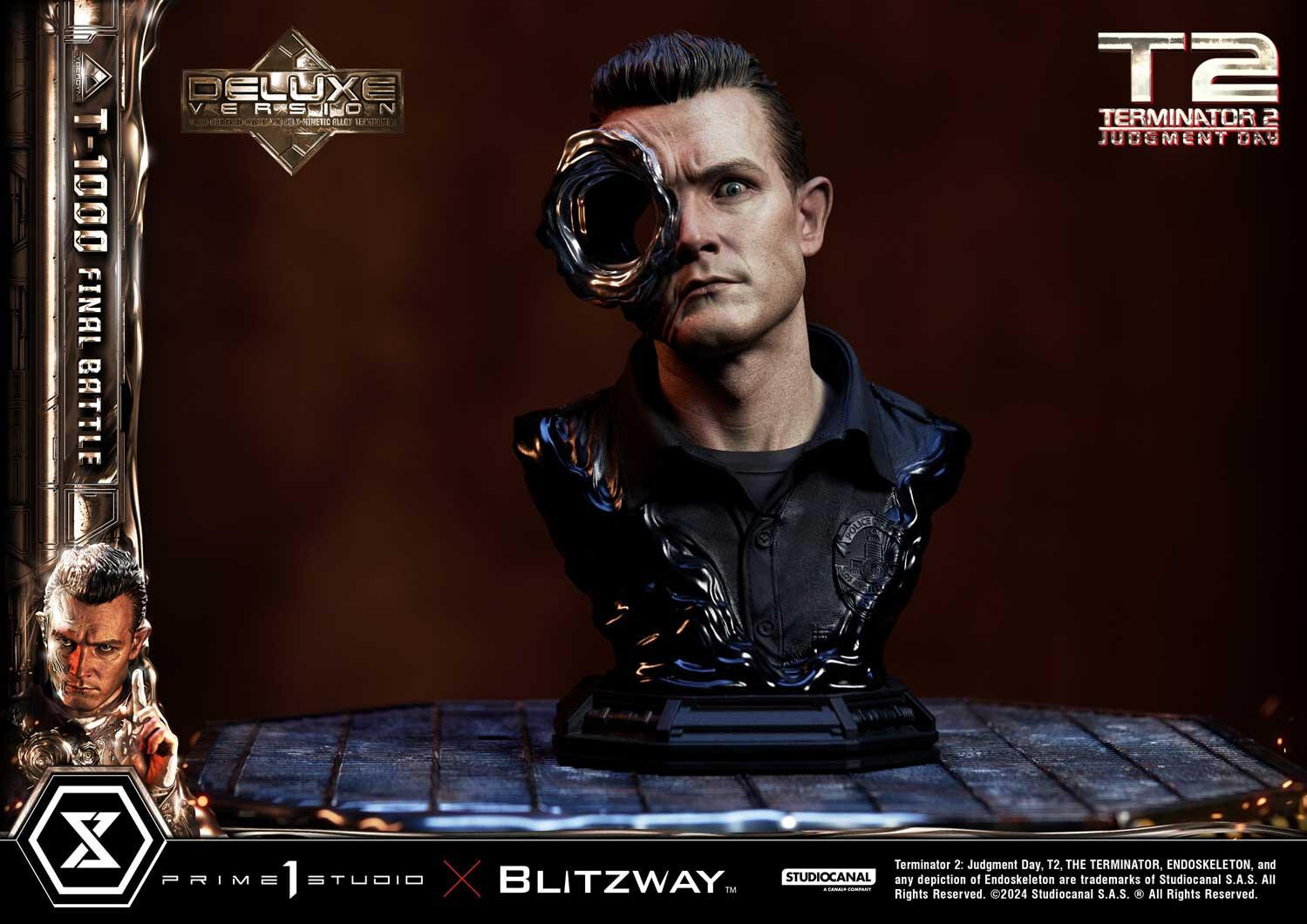 Terminator 2: Judgment Day - T-1000 - Museum Masterline Series (MMT2-03DXS) - 1/3 - DX Bonus Version, Final Battle (Blitzway, Prime 1 Studio) photo 19