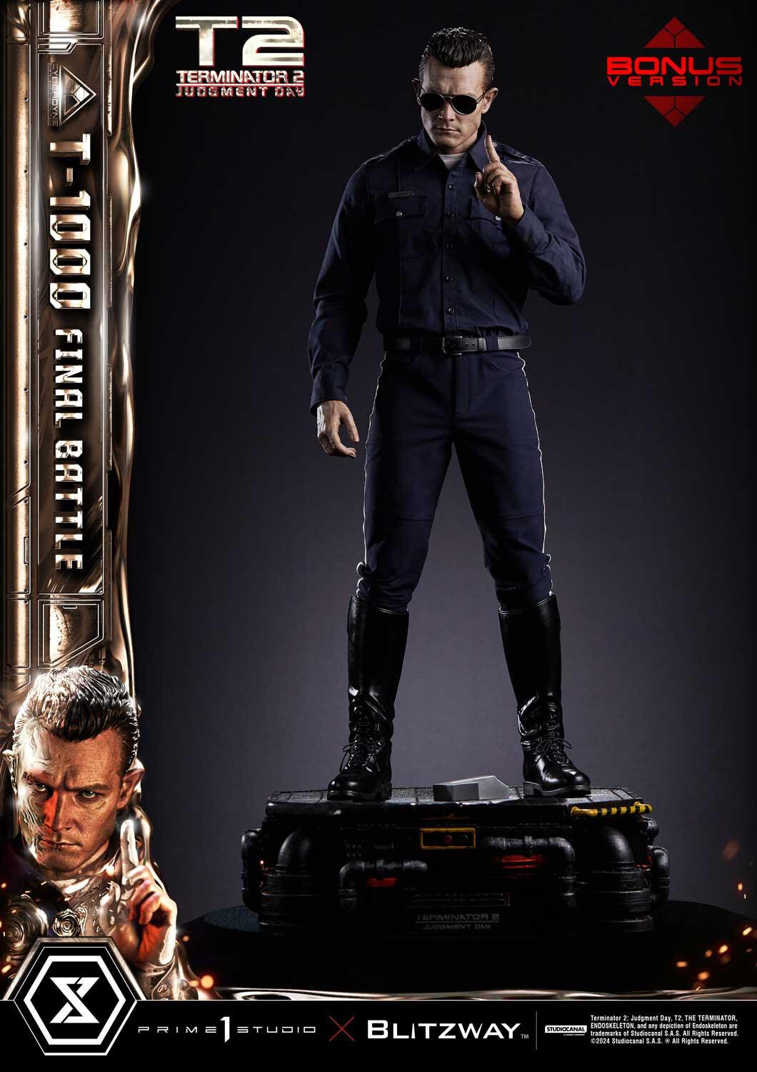 Terminator 2: Judgment Day - T-1000 - Museum Masterline Series (MMT2-03DXS) - 1/3 - DX Bonus Version, Final Battle (Blitzway, Prime 1 Studio) photo 22