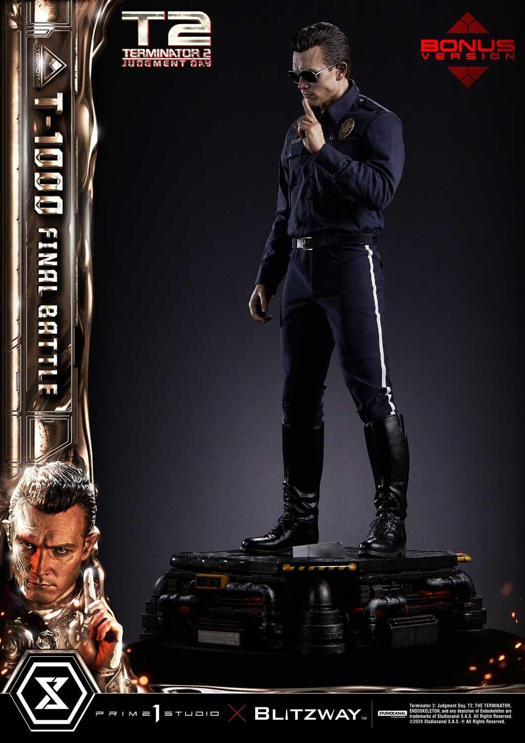 Terminator 2: Judgment Day - T-1000 - Museum Masterline Series (MMT2-03DXS) - 1/3 - DX Bonus Version, Final Battle (Blitzway, Prime 1 Studio) photo 24