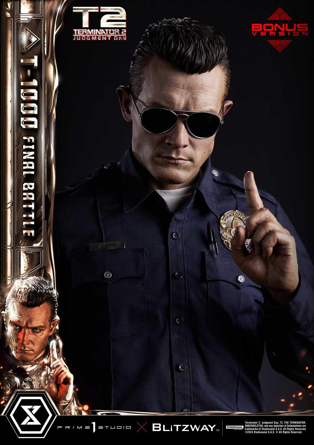 Terminator 2: Judgment Day - T-1000 - Museum Masterline Series (MMT2-03DXS) - 1/3 - DX Bonus Version, Final Battle (Blitzway, Prime 1 Studio) photo 25