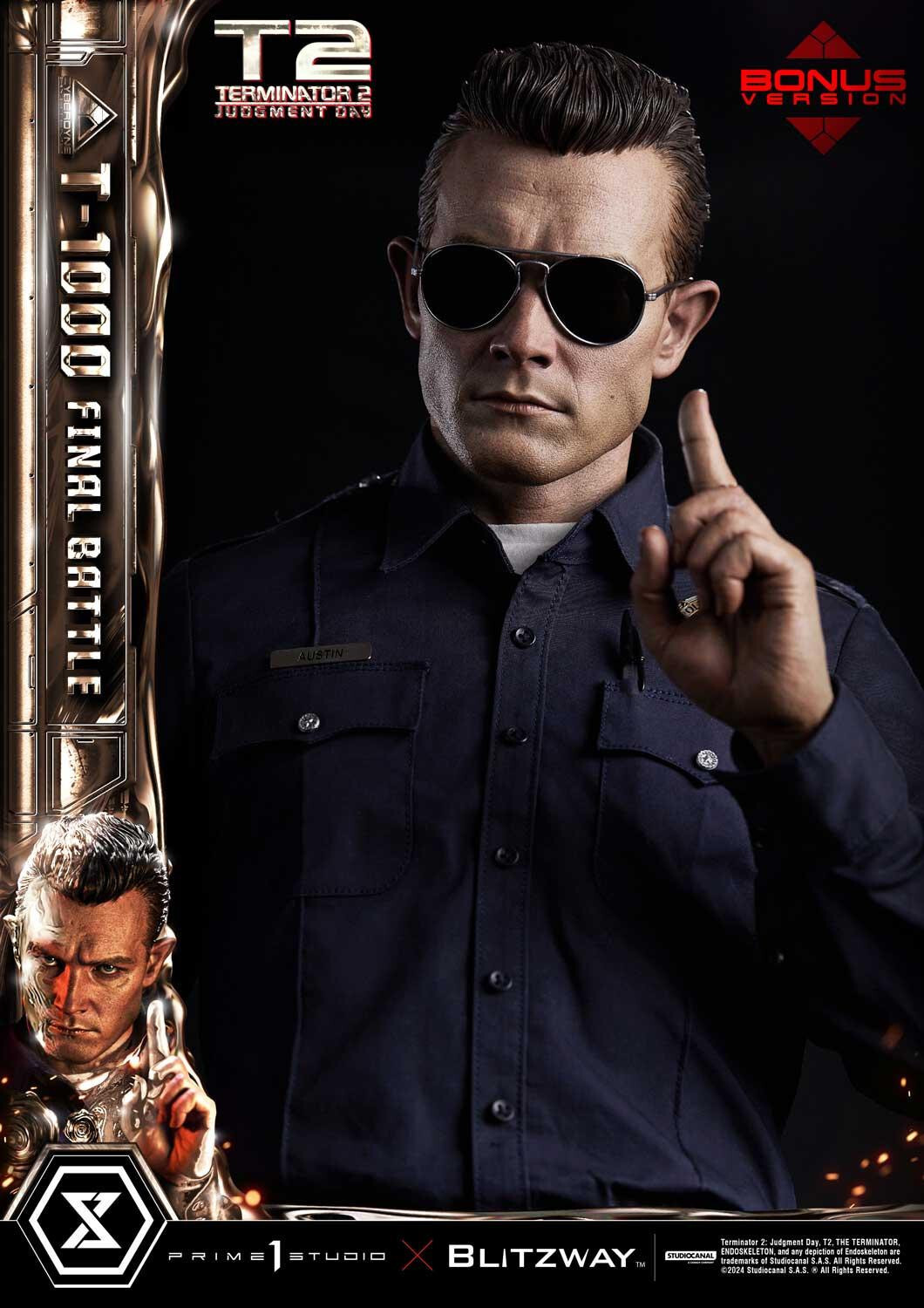 Terminator 2: Judgment Day - T-1000 - Museum Masterline Series (MMT2-03DXS) - 1/3 - DX Bonus Version, Final Battle (Blitzway, Prime 1 Studio) photo 26