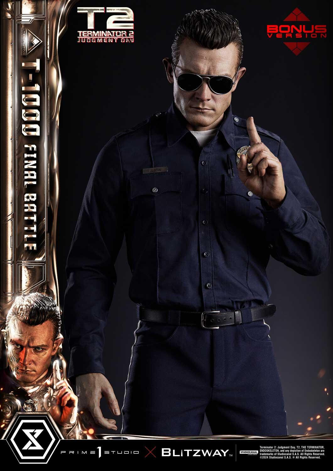 Terminator 2: Judgment Day - T-1000 - Museum Masterline Series (MMT2-03DXS) - 1/3 - DX Bonus Version, Final Battle (Blitzway, Prime 1 Studio) photo 28