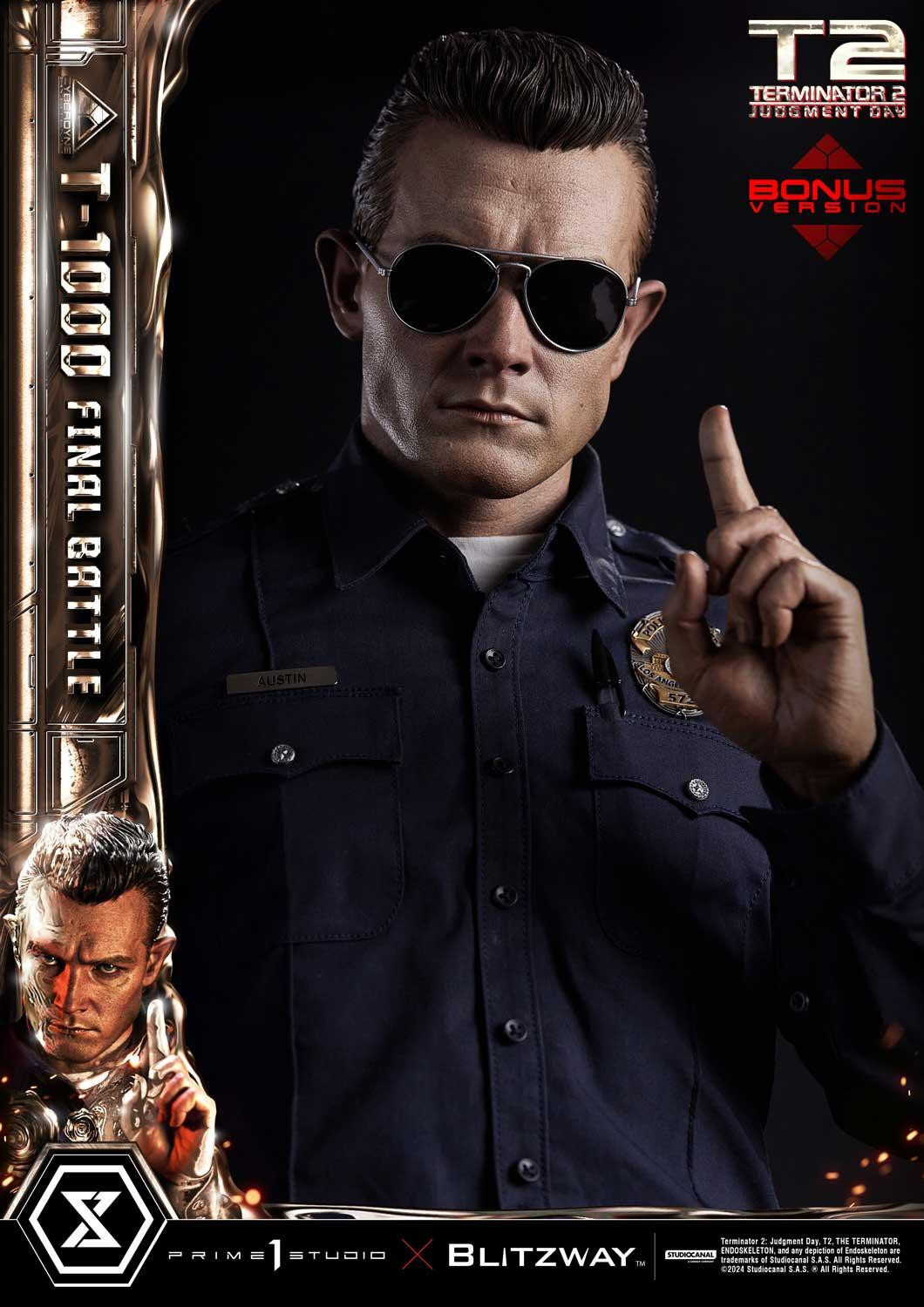 Terminator 2: Judgment Day - T-1000 - Museum Masterline Series (MMT2-03DXS) - 1/3 - DX Bonus Version, Final Battle (Blitzway, Prime 1 Studio) photo 29