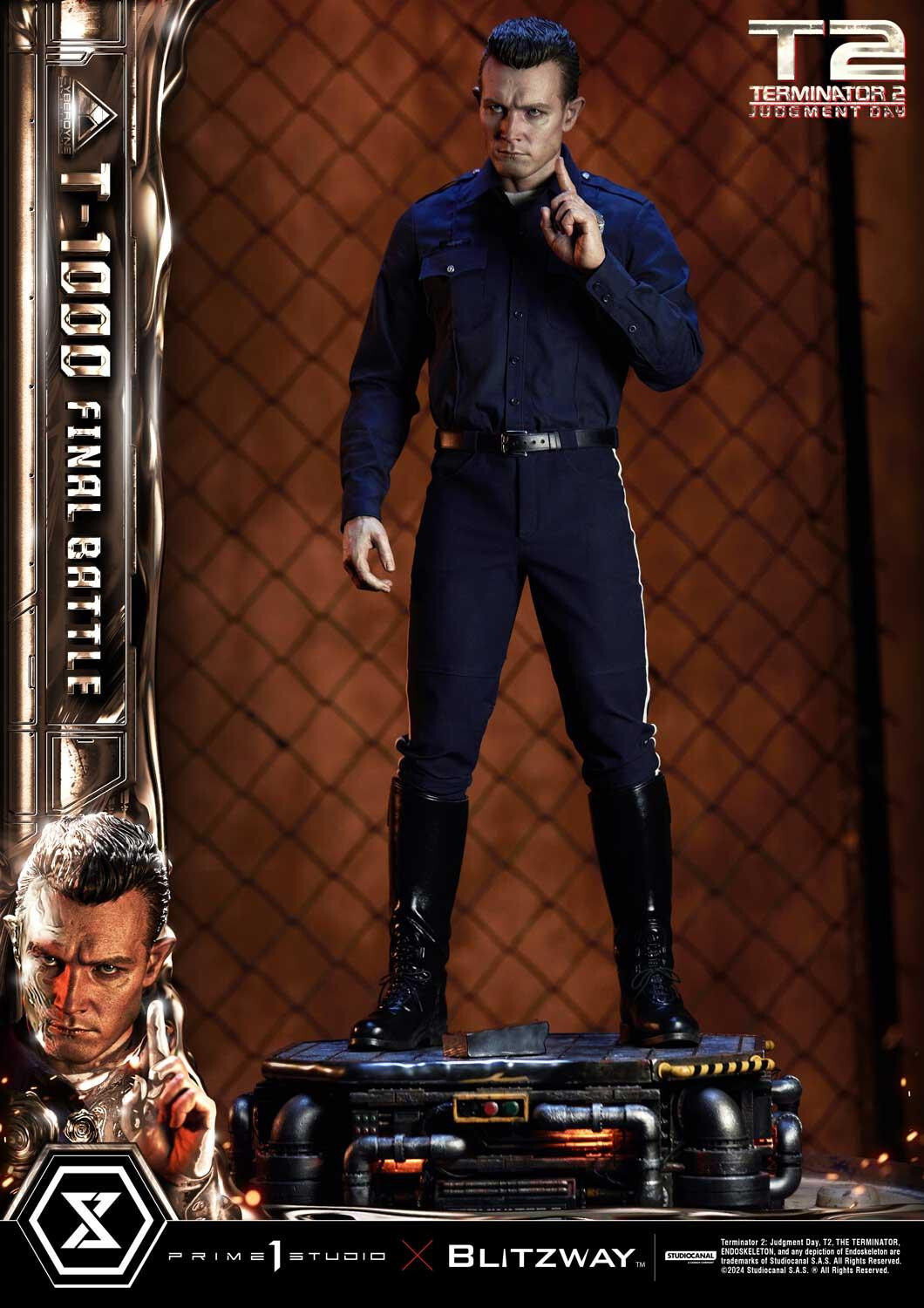 Terminator 2: Judgment Day - T-1000 - Museum Masterline Series (MMT2-03DXS) - 1/3 - DX Bonus Version, Final Battle (Blitzway, Prime 1 Studio) photo 39